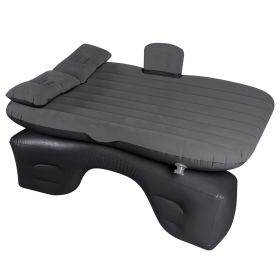 Car Air Mattress Bed Inflation Car Mattress Bed Portable Travel Camping Sleep Mat Car Inflation Bed For Trip (Color: Gray, size: One Size)